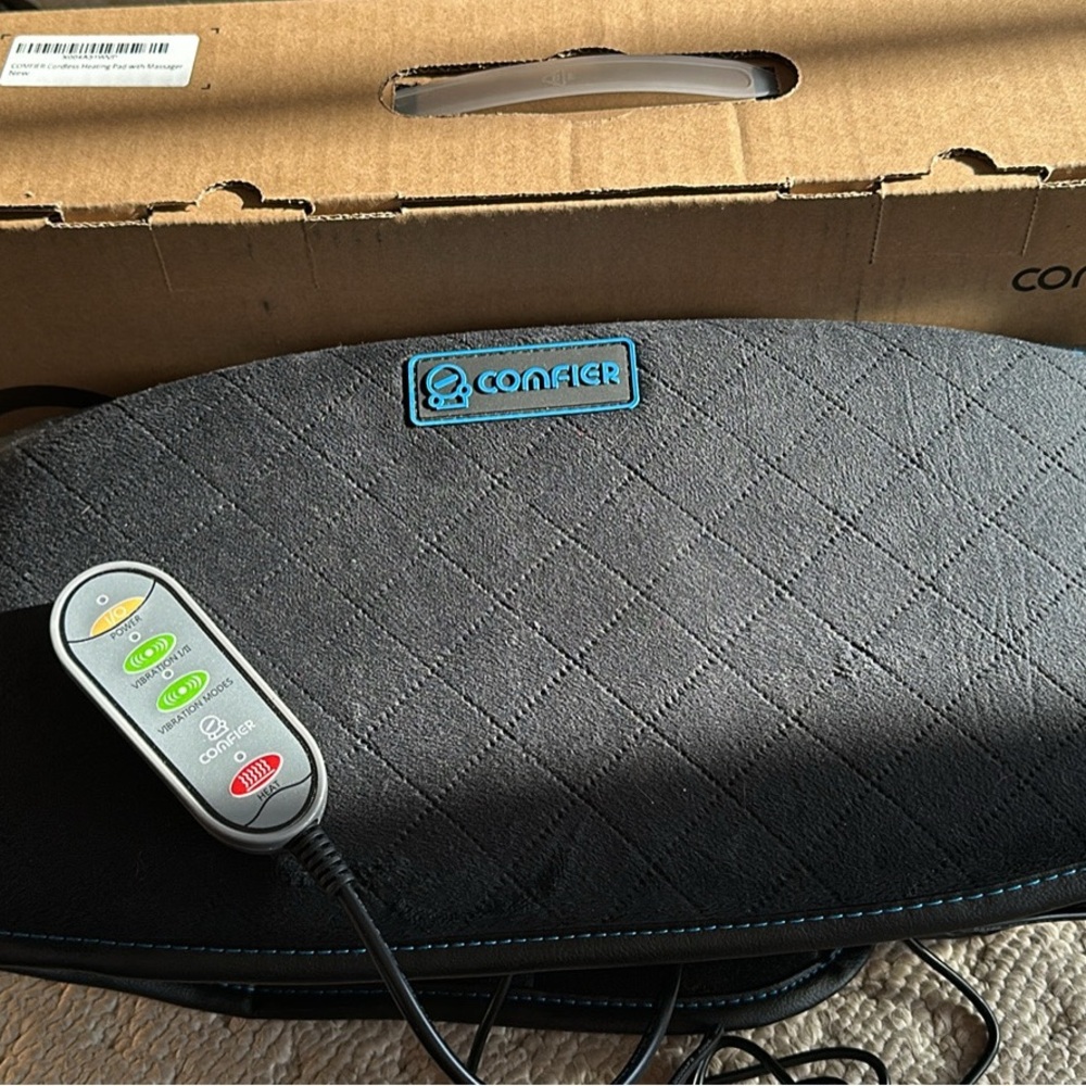 Cordless Heated Massage Vibration Wrap with Velcro new in box Fast Shipping!